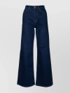CALVIN KLEIN WIDE LEG BELTED TROUSERS