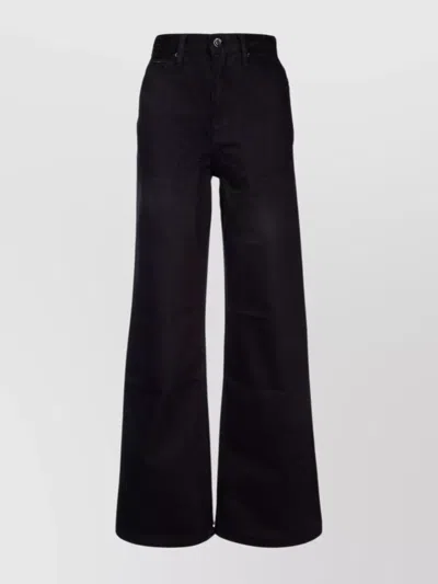 Calvin Klein Wide Leg Belted Trousers
