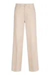 Calvin Klein Wide-leg Jeans In Beige