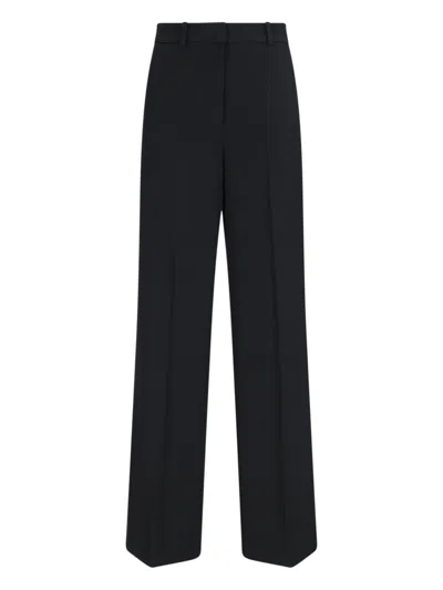 Calvin Klein Wide Leg Pants In Black