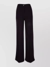 CALVIN KLEIN WIDE LEG TROUSERS WITH BELT LOOPS AND BACK POCKETS