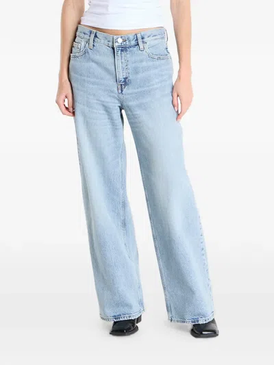 Calvin Klein Wide-leg Jeans In Blue
