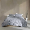 Calvin Klein 300 Thread Count Wildflower Cotton Sateen Duvet Cover Set In Purple