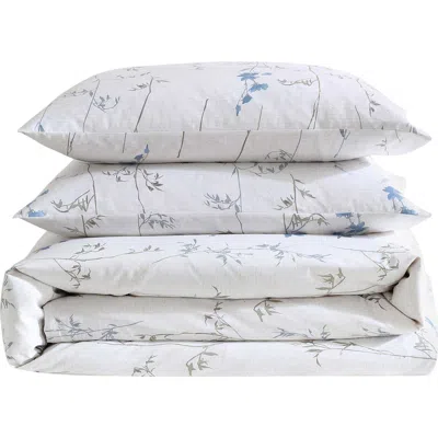 Calvin Klein Wildflower Duvet Set In White