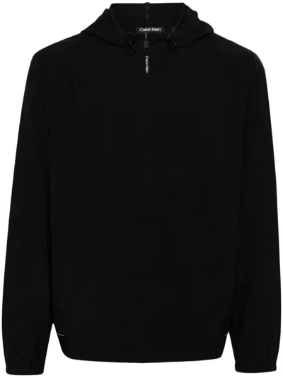 Calvin Klein Wind Jacket Clothing In Black