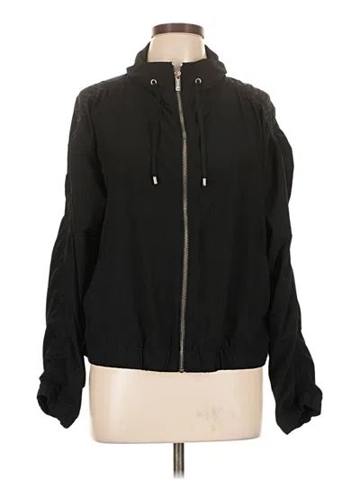 Pre-owned Calvin Klein Windbreaker Jacket In Black