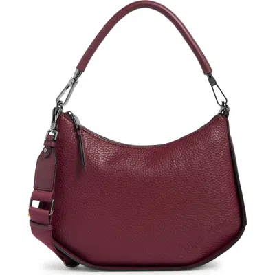Calvin Klein Winny Shoulder Bag In Burgundy