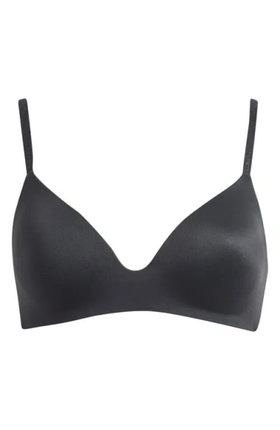 Calvin Klein Wireless T-shirt Bra In Black