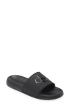 Calvin Klein Wiston Slide Sandal In Black/black