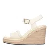 Calvin Klein With Heel White In Bianco Chiari E Naturali
