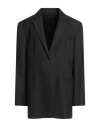Calvin Klein Woman Blazer Black Size 10 Recycled Polyester, Viscose