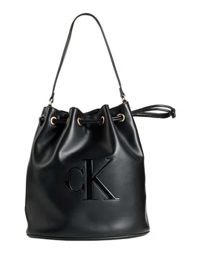 Calvin Klein Woman Handbag Black Size - Polyurethane