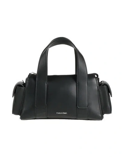 Calvin Klein Woman Handbag Black Size - Recycled Polyester