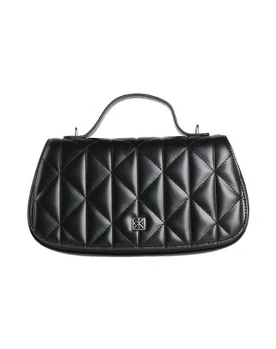 Calvin Klein Woman Handbag Black Size - Recycled Polyester, Polyurethane