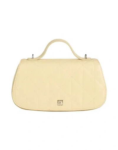 Calvin Klein Woman Handbag Pastel Yellow Size - Recycled Polyester, Polyurethane