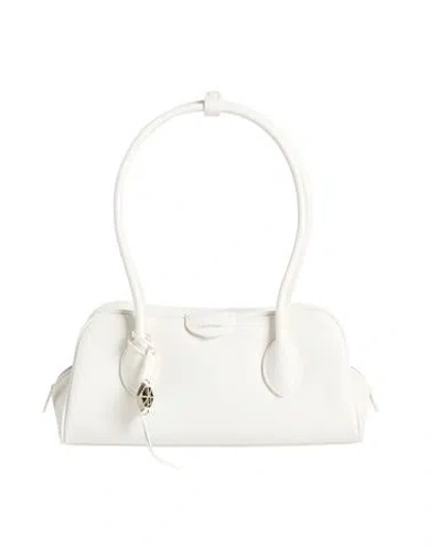 Calvin Klein Woman Handbag White Size - Polyurethane