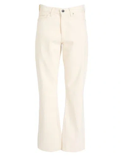 Calvin Klein Woman Jeans Beige Size 27w-32l Cotton