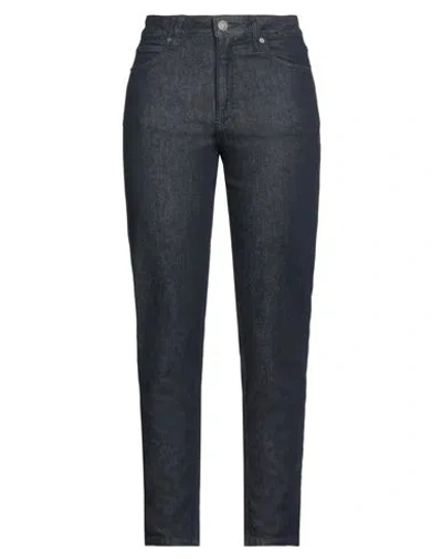 Calvin Klein Woman Jeans Blue Size 25w-30l Cotton, Lyocell, Elastane