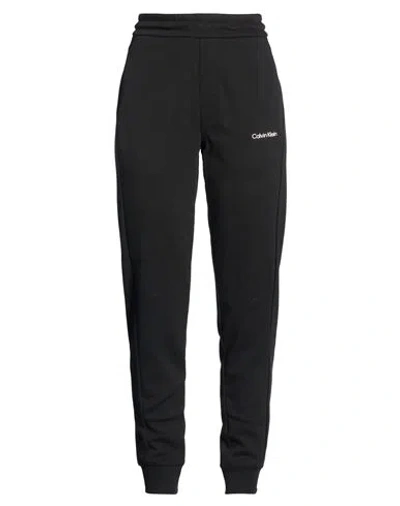 Calvin Klein Woman Pants Black Size S Cotton, Polyester