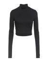 Calvin Klein Woman Sweater Black Size M Polyamide, Elastane In Black