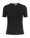 Calvin Klein Rib Short-sleeved T-shirt In Black