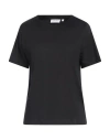 Calvin Klein Woman T-shirt Black Size M Cotton