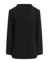 Calvin Klein Woman Top Black Size L Polyester, Elastane In Black