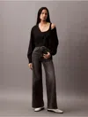 Calvin Klein Women's 2-in-1 Cropped Cardigan And Tank Top Set In Black