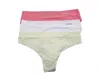 Calvin Klein Women's 3-pack Invisibles Thong Panties In Sensation/white/segmented Pyramid In Multi