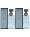 Calvin Klein Women's 3.4oz Eternity Air - Pack Of 2
