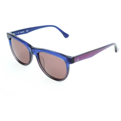 Calvin Klein Women's 52mm Gradient Blue Sunglasses In Multi
