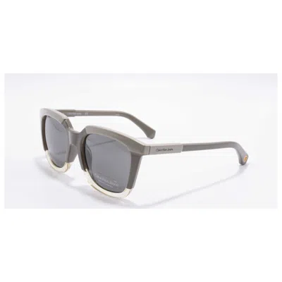 Calvin Klein Women's 54mm Brown Sunglasses In Gray
