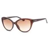 Calvin Klein Brown Cat Eye Ladies Sunglasses Ck19534s 210 58 In Brown