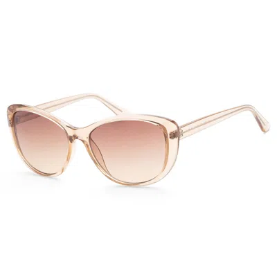 Calvin Klein Women's 57mm Crystal Sunglasses In Metallic