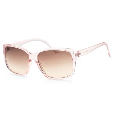 Calvin Klein Women's 60mm Pink Crystal Sunglasses