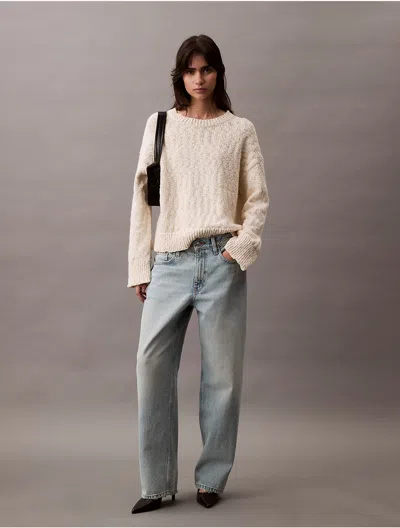 Calvin Klein Women's 90s Loose Fit Jeans In Indigo Sound