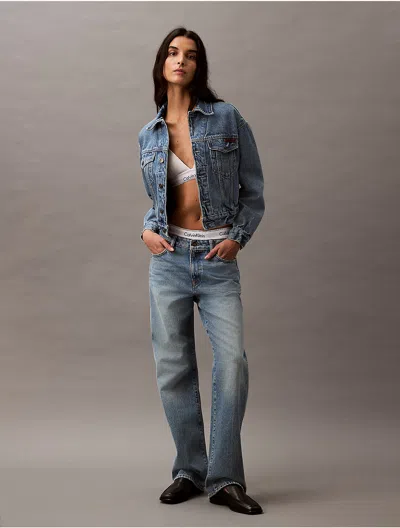 Calvin Klein Women's 90s Straight Jean