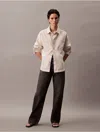 Calvin Klein Women's 90s Straight Jeans In Black Fog