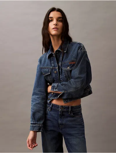 Calvin Klein Women's 90s Trucker Jacket