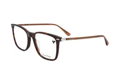Calvin Klein Women's 99mm Dark Tortoise Opticals In White