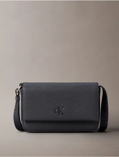 Calvin Klein Women's All Day Phone Flap Crossbody Bag In Blackened Pearl