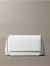 Calvin Klein Women's All Day Phone Flap Crossbody Bag In Sky Gray