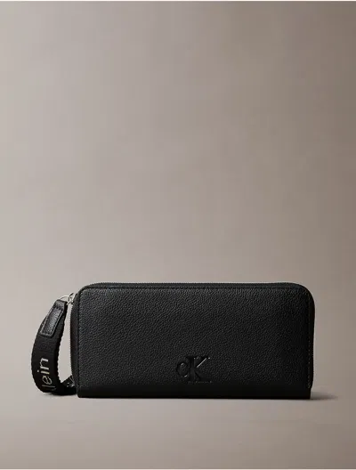 CALVIN KLEIN WOMEN'S ALL DAY ZIP WRISTLET WALLET 