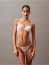 Calvin Klein Women's Allover Lace String Bikini