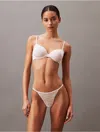 Calvin Klein Women's Allover Lace String Thong