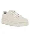 Calvin Klein Women's Alondra Casual Platform Lace-up Sneakers In Lunar Rock