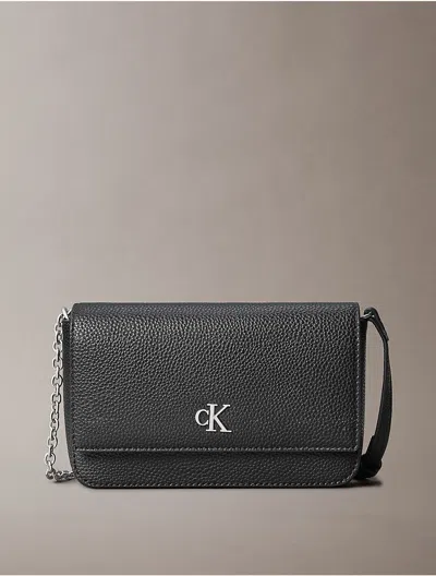 Calvin Klein Women's Archive Hardware Flap Crossbody Bag