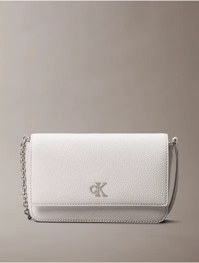 Calvin Klein Women's Archive Hardware Flap Crossbody Bag