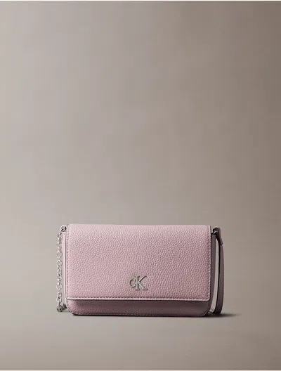 Calvin Klein Women's Archive Hardware Flap Crossbody Bag