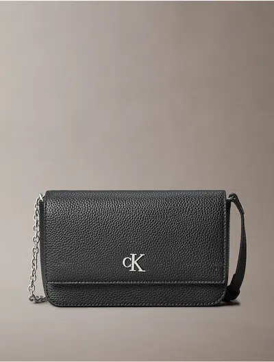 Calvin Klein Women's Archive Hardware Flap Crossbody Bag